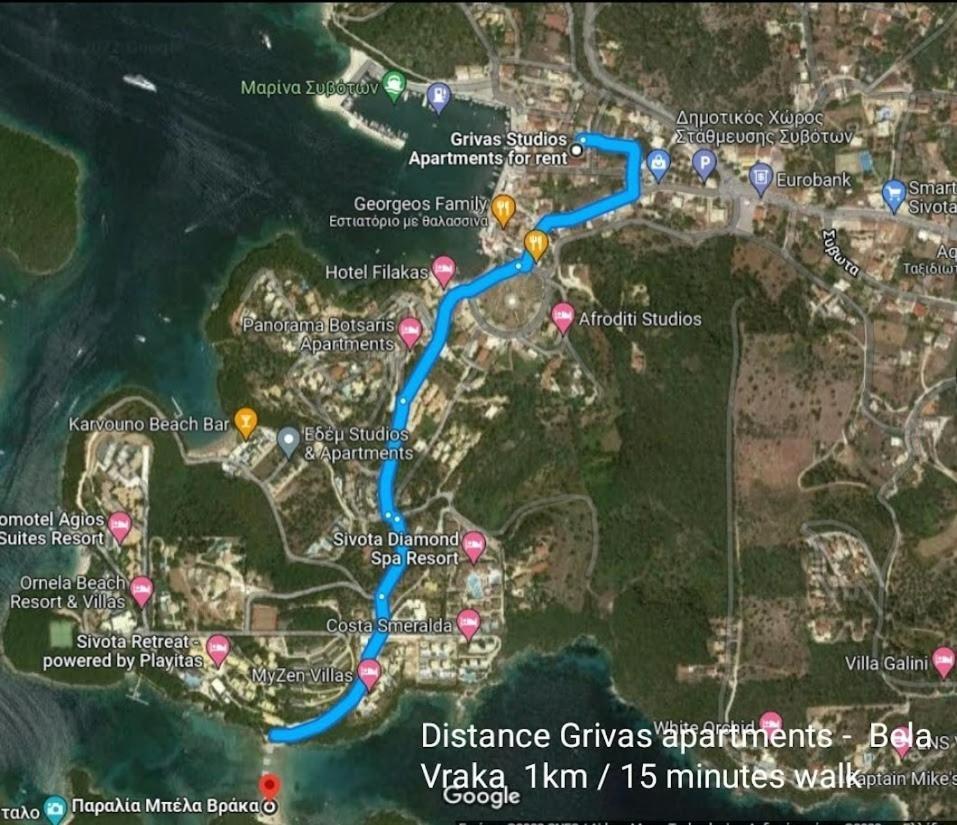 Grivas Apartments ซิโวตา ภายนอก รูปภาพ